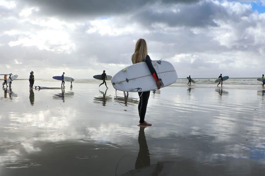 Surfing lessons — Anchor Point — Taghazout